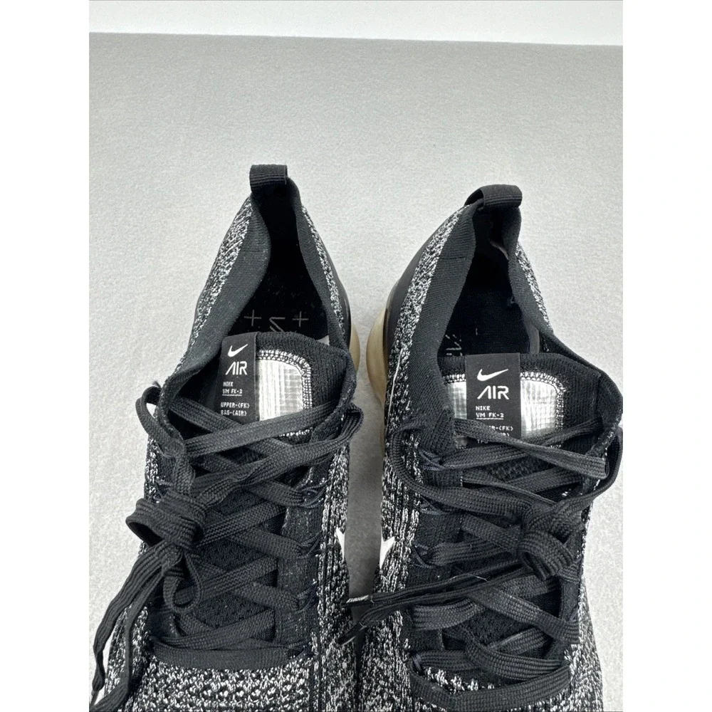 Nike‎ Air VaporMax Flyknit 3 Running Shoes Mens 13 Oreo Black/White Training Gym